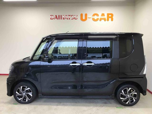 タントカスタムＸ４ＷＤ　純正ナビ　バックカメラ　ステアリングスイッチ　オートエアコン／ライト／ハイビーム／電動ドアミラー　ＬＥＤヘッドライト／フォグランプ　両側電動スライドドア　ＥＴＣ　ＴＶコントロールキット（秋田県）の中古車