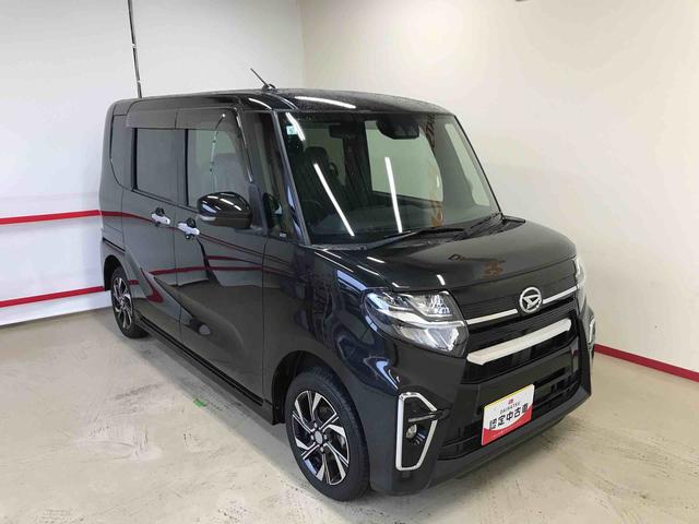 タントカスタムＸ４ＷＤ　純正ナビ　バックカメラ　ステアリングスイッチ　オートエアコン／ライト／ハイビーム／電動ドアミラー　ＬＥＤヘッドライト／フォグランプ　両側電動スライドドア　ＥＴＣ　ＴＶコントロールキット（秋田県）の中古車