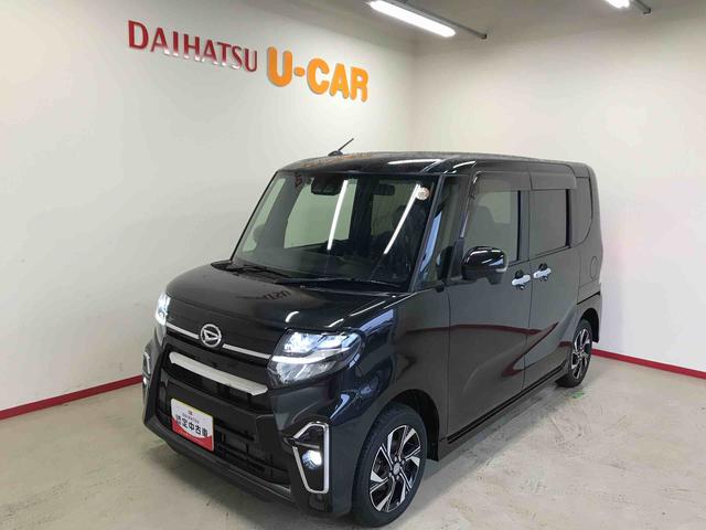 タントカスタムＸ４ＷＤ　純正ナビ　バックカメラ　ステアリングスイッチ　オートエアコン／ライト／ハイビーム／電動ドアミラー　ＬＥＤヘッドライト／フォグランプ　両側電動スライドドア　ＥＴＣ　ＴＶコントロールキット（秋田県）の中古車