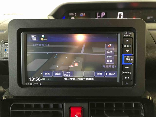 タントカスタムＸ４ＷＤ　純正ナビ　バックカメラ　ステアリングスイッチ　オートエアコン／ライト／ハイビーム／電動ドアミラー　ＬＥＤヘッドライト／フォグランプ　両側電動スライドドア　ＥＴＣ　ＴＶコントロールキット（秋田県）の中古車