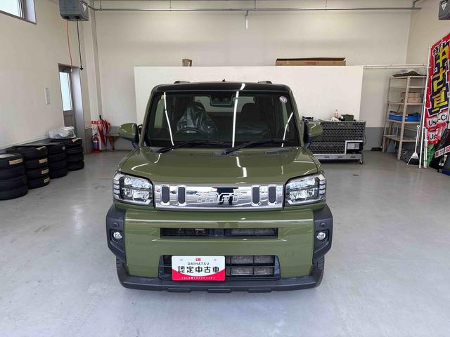 タフトＧターボ４ＷＤ　オーディオレス　ＬＥＤヘッドランプ／フォグランプ　オートエアコン／ライト／ハイビーム／電動ドアミラー　電動パーキングブレーキ　コーナーセンサー　クルーズコントロール　運転席助手席シートヒーター（秋田県）の中古車