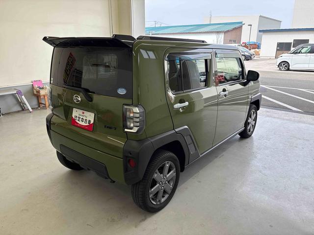 タフトＧターボ４ＷＤ　オーディオレス　ＬＥＤヘッドランプ／フォグランプ　オートエアコン／ライト／ハイビーム／電動ドアミラー　電動パーキングブレーキ　コーナーセンサー　クルーズコントロール　運転席助手席シートヒーター（秋田県）の中古車