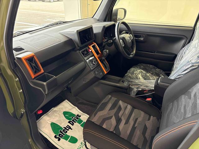 タフトＧターボ４ＷＤ　オーディオレス　ＬＥＤヘッドランプ／フォグランプ　オートエアコン／ライト／ハイビーム／電動ドアミラー　電動パーキングブレーキ　コーナーセンサー　クルーズコントロール　運転席助手席シートヒーター（秋田県）の中古車