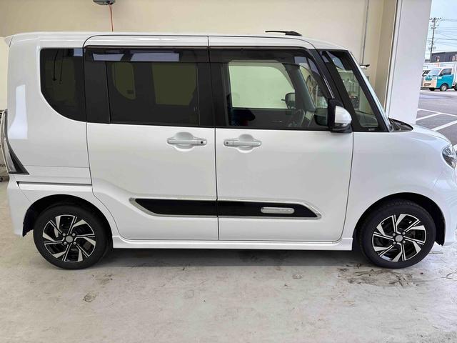 タントカスタムＸ４ＷＤ　純正ナビ　ドライブレコーダー　ＬＥＤヘッドライト／フォグランプ　オートエアコン／ライト／ハイビーム／電動ドアミラー　ＥＴＣ　コーナーセンサー　両側電動スライドドア　運転席・助手席シートヒーター（秋田県）の中古車