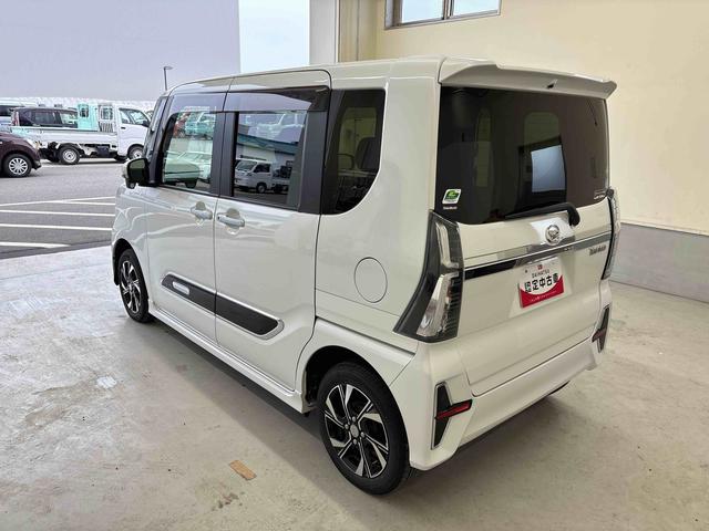 タントカスタムＸ４ＷＤ　純正ナビ　ドライブレコーダー　ＬＥＤヘッドライト／フォグランプ　オートエアコン／ライト／ハイビーム／電動ドアミラー　ＥＴＣ　コーナーセンサー　両側電動スライドドア　運転席・助手席シートヒーター（秋田県）の中古車