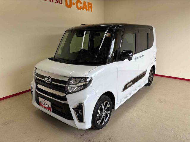 タントカスタムＸスタイルセレクション４ＷＤ　オーディオレス　オートエアコン／ライト／ハイビーム／電動ドアミラー　ＬＥＤヘッドライト／フォグランプ　バックカメラ　コーナーセンサー　両側電動スライドドア　運転席・助手席シートヒーター（秋田県）の中古車