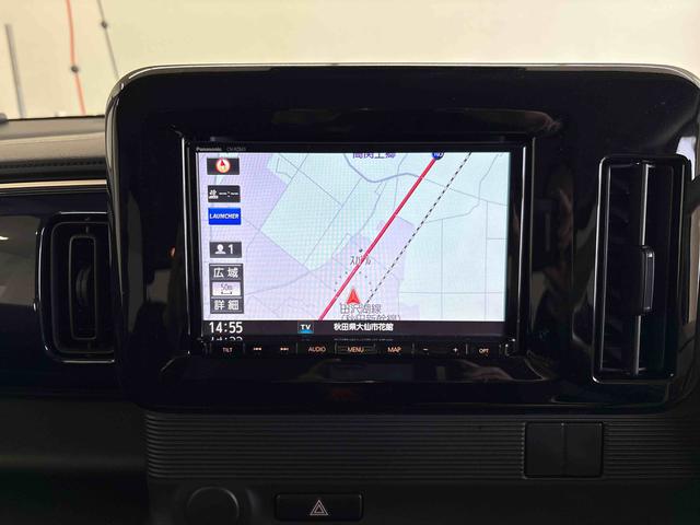 ワゴンRスマイルハイブリッドS4WD 純正ナビ ハロゲンヘッドライト コーナーセンサー オートエアコン/ライト 電動ドアミラー 助手席側電動スライドドア 運転席・助手席シートヒーター チルトステアリング 運転席シートリフター(秋田県)の中古車