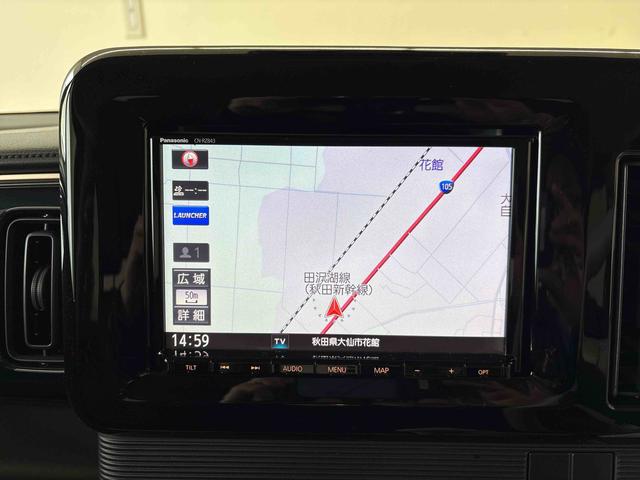 ワゴンRスマイルハイブリッドS4WD 純正ナビ ハロゲンヘッドライト コーナーセンサー オートエアコン/ライト 電動ドアミラー 助手席側電動スライドドア 運転席・助手席シートヒーター チルトステアリング 運転席シートリフター(秋田県)の中古車