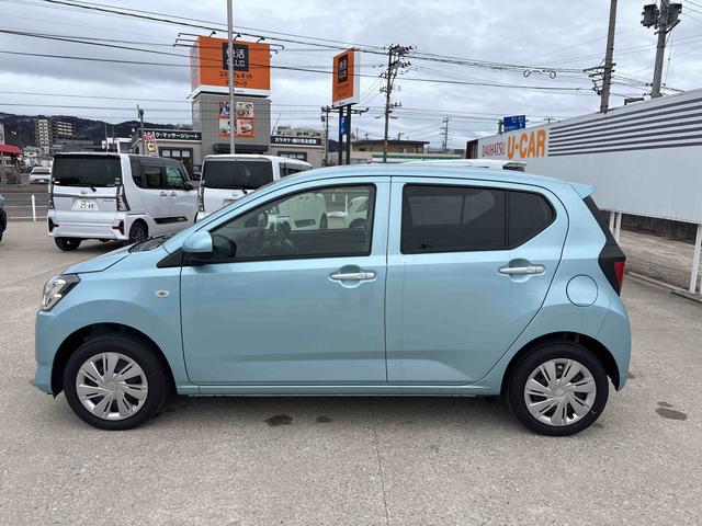 ミライースＸ　ＳＡIII４ＷＤ　オーディオレス　ＬＥＤヘッドライト　マニュアルエアコン　キーレスエントリー　コーナーセンサー　オートライト／ハイビーム　電動ドアミラー　ＶＳＣ（横滑り防止機能）（秋田県）の中古車