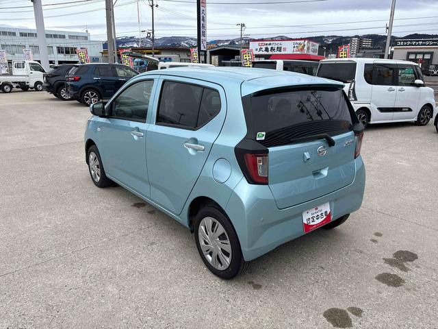 ミライースＸ　ＳＡIII４ＷＤ　オーディオレス　ＬＥＤヘッドライト　マニュアルエアコン　キーレスエントリー　コーナーセンサー　オートライト／ハイビーム　電動ドアミラー　ＶＳＣ（横滑り防止機能）（秋田県）の中古車