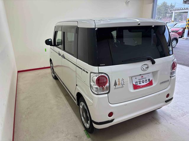 ムーヴキャンバスＧブラックアクセントＶＳ　ＳＡIII４ＷＤ　オーディオレス　アップグレードパック２　ＬＥＤヘッドライト／フォグランプ　オートエアコン／ライト／ハイビーム／電動ドアミラー　両側電動スライドドア　運転席シートヒーター　チルトステアリング（秋田県）の中古車