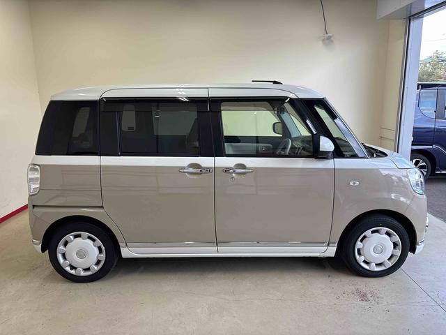 ムーヴキャンバスＧメイクアップＶＳ　ＳＡIII４枚リーフスプリング　純正ナビ　ドライブレコーダー　オートエアコン／ライト／ハイビーム／電動ドアミラー　ＬＥＤヘッドライト／フォグランプ　両側電動スライドドア　ＥＴＣ　パノラマモニター（秋田県）の中古車