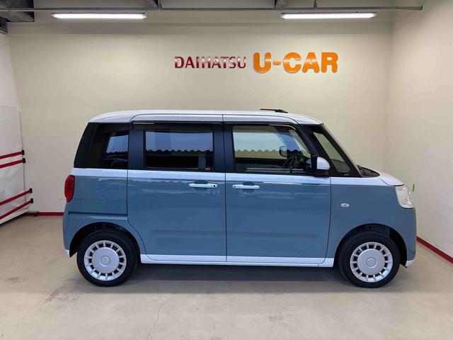 ムーヴキャンバスストライプスＸ４ＷＤ　純正ＣＤ　キーフリーシステム　オートエアコン／ライト／ハイビーム／電動ドアミラー　両側電動スライドドア　ＥＴＣ　コーナーセンサー　ハロゲンヘッドライト　チルトステアリング　運転席シートリフター（秋田県）の中古車