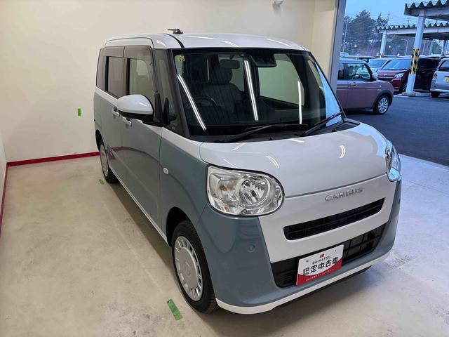 ムーヴキャンバスストライプスＸ４ＷＤ　純正ＣＤ　キーフリーシステム　オートエアコン／ライト／ハイビーム／電動ドアミラー　両側電動スライドドア　ＥＴＣ　コーナーセンサー　ハロゲンヘッドライト　チルトステアリング　運転席シートリフター（秋田県）の中古車