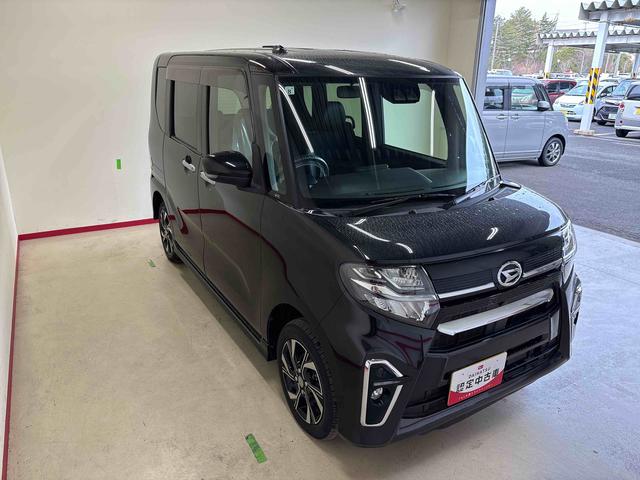 タントカスタムＸ４ＷＤ　オーディオレス　ＬＥＤヘッドライト／フォグランプ　オートエアコン／ライト／ハイビーム／電動ドアミラー　コーナーセンサー　バックカメラ　両側電動スライドドア　運転席・助手席シートヒーター（秋田県）の中古車