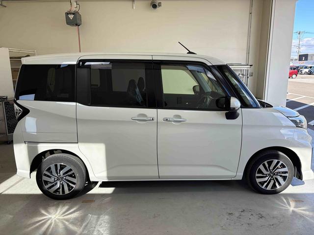 トールカスタムＧ純正ナビ　ドライブレコーダー　ＥＴＣ　ＬＥＤヘッドライト／フォグランプ　オートエアコン／ライト／ハイビーム／電動ドアミラー　クルーズコントロール　コーナーセンサー　両側電動スライドドア　電動パーキング（秋田県）の中古車