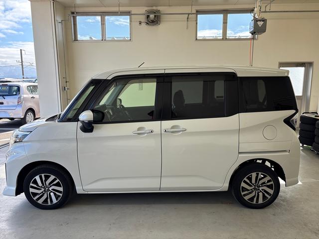 トールカスタムＧ純正ナビ　ドライブレコーダー　ＥＴＣ　ＬＥＤヘッドライト／フォグランプ　オートエアコン／ライト／ハイビーム／電動ドアミラー　クルーズコントロール　コーナーセンサー　両側電動スライドドア　電動パーキング（秋田県）の中古車