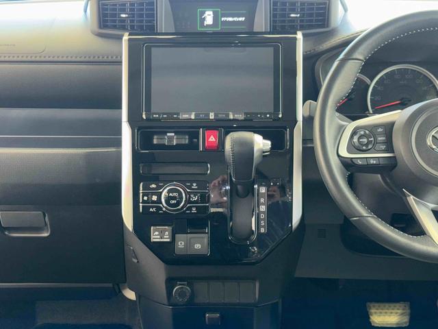 トールカスタムＧ純正ナビ　ドライブレコーダー　ＥＴＣ　ＬＥＤヘッドライト／フォグランプ　オートエアコン／ライト／ハイビーム／電動ドアミラー　クルーズコントロール　コーナーセンサー　両側電動スライドドア　電動パーキング（秋田県）の中古車