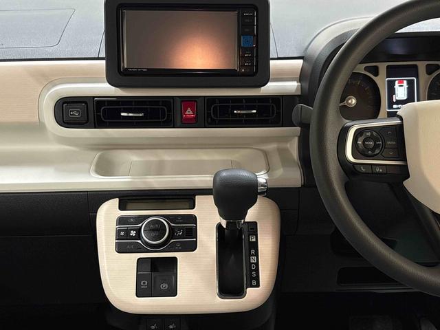 ムーヴキャンバスストライプスG4WD 純正ナビ ドライブレコーダー LEDヘッドライト/フォグランプ オートエアコン/ライト/ハイビーム/電動ドアミラー 両側電動スライドドア 電動パーキングブレーキ 運転席・助手席シートヒーター(秋田県)の中古車