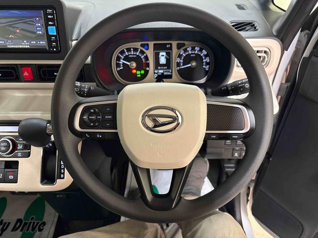 ムーヴキャンバスストライプスG4WD 純正ナビ ドライブレコーダー LEDヘッドライト/フォグランプ オートエアコン/ライト/ハイビーム/電動ドアミラー 両側電動スライドドア 電動パーキングブレーキ 運転席・助手席シートヒーター(秋田県)の中古車