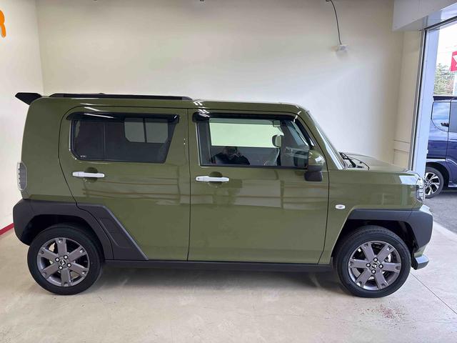 タフトＧターボ４ＷＤ　オーディオレス　ＬＥＤヘッドライト／フォグランプ　オートエアコン／ライト／ハイビーム／電動ドアミラー　コーナーセンサー　クルーズコントロール　電動パーキングブレーキ　運転席助手席シートヒーター（秋田県）の中古車