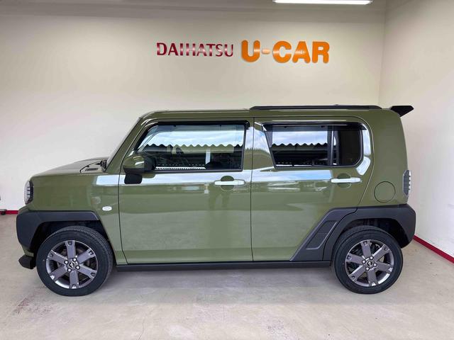 タフトＧターボ４ＷＤ　オーディオレス　ＬＥＤヘッドライト／フォグランプ　オートエアコン／ライト／ハイビーム／電動ドアミラー　コーナーセンサー　クルーズコントロール　電動パーキングブレーキ　運転席助手席シートヒーター（秋田県）の中古車