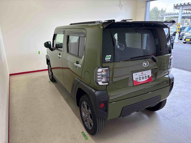 タフトＧターボ４ＷＤ　オーディオレス　ＬＥＤヘッドライト／フォグランプ　オートエアコン／ライト／ハイビーム／電動ドアミラー　コーナーセンサー　クルーズコントロール　電動パーキングブレーキ　運転席助手席シートヒーター（秋田県）の中古車