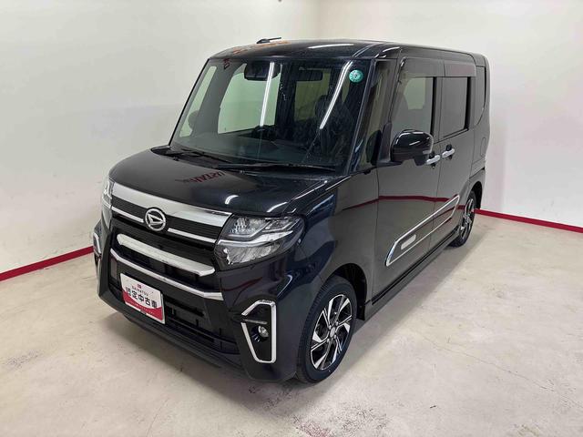 タントカスタムＸスタイルセレクション４ＷＤ　オーディオレス　オートエアコン／ライト／ハイビーム／電動ドアミラー　ＬＥＤヘッドライト／フォグランプ　コーナーセンサー　両側電動スライドドア　運転席・助手席シートヒーター　チルトステアリング（秋田県）の中古車