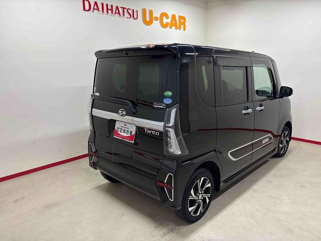 タントカスタムＸスタイルセレクション４ＷＤ　オーディオレス　オートエアコン／ライト／ハイビーム／電動ドアミラー　ＬＥＤヘッドライト／フォグランプ　コーナーセンサー　両側電動スライドドア　運転席・助手席シートヒーター　チルトステアリング（秋田県）の中古車