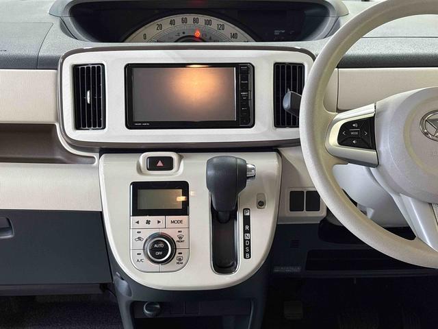 ムーヴキャンバスＸメイクアップ　ＳＡII４ＷＤ　純正ナビ　バックカメラ　オートエアコン／ライト／電動ドアミラー　ハロゲンヘッドライト　ＬＥＤフォグランプ　リモコンエンジンスターター　ＴＶコントロールスイッチ　チルトステアリング（秋田県）の中古車