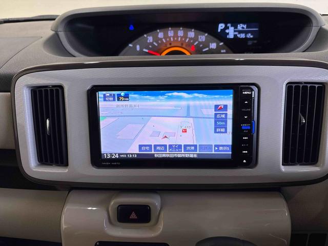 ムーヴキャンバスＸメイクアップ　ＳＡII４ＷＤ　純正ナビ　バックカメラ　オートエアコン／ライト／電動ドアミラー　ハロゲンヘッドライト　ＬＥＤフォグランプ　リモコンエンジンスターター　ＴＶコントロールスイッチ　チルトステアリング（秋田県）の中古車