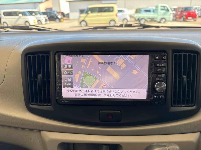 ミライースＬｆ４ＷＤ　純正ナビ　ハロゲンヘッドライト　キーレスエントリー　マニュアルエアコン　アイドリングストップ　セキュリティアラーム（秋田県）の中古車