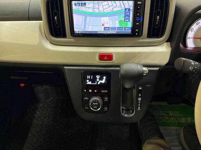 ミラトコットＧ　ＳＡIII４ＷＤ　純正ナビ　ドライブレコーダー　リモコンエンジンスターター　ＬＥＤヘッドライト　オートエアコン／ライト／ハイビーム／電動ドアミラー　コーナーセンサー　パノラマモニター　両側シートヒーター（秋田県）の中古車