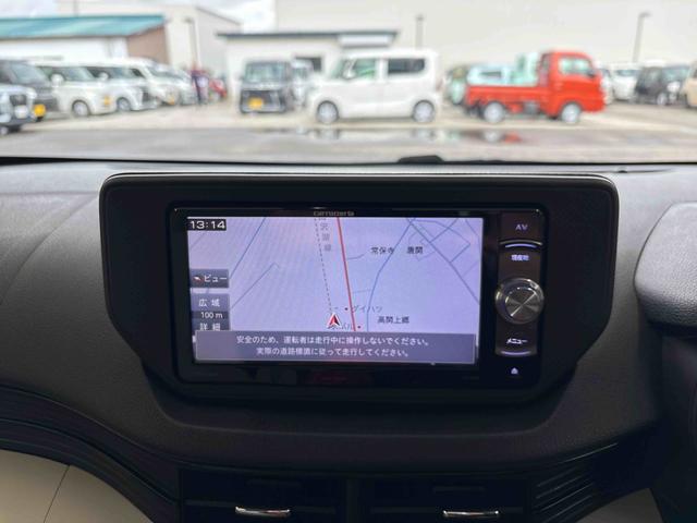 ムーヴＸ　ＳＡII社外ナビ　ＥＴＣ　ハロゲンヘッドライト　キーフリーシステム　オートエアコン／ライト／電動ドアミラー　チルトステアリング　運転席シートリフター　ＶＳＣ（横滑り防止機能）（秋田県）の中古車