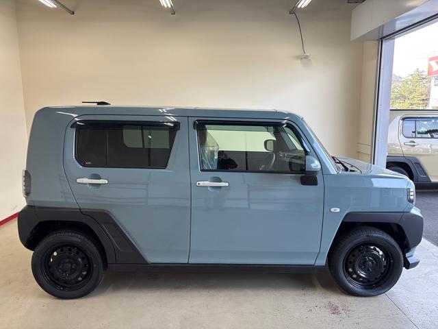 タフトX4WD 純正CD 社外ドライブレコーダー LEDヘッドライト リモコンエンジンスターター コーナーセンサー チルトステアリング 運転席シートリフター オートエアコン/ライト/ハイビーム/電動ドアミラー(秋田県)の中古車