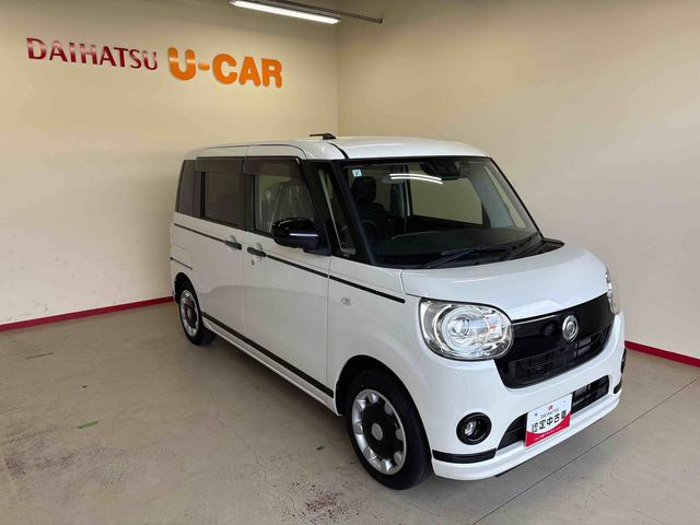 ムーヴキャンバスGブラックアクセントVS SAIII4WD 純正ナビ パノラマモニター ステアリングスイッチ LEDヘッドライト/フォグランプ オートエアコン/ライト/ハイビーム/電動ドアミラー TVコントロールキット 両側電動スライドドア(秋田県)の中古車