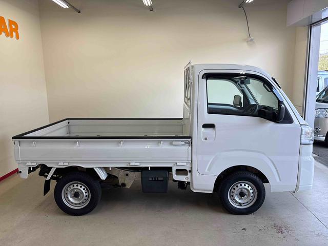 ハイゼットトラックスタンダード　スマートアシスト非装着車パートタイム４ＷＤ　純正ラジオ　ハロゲンヘッドライト　マニュアルエアコン　コーナーセンサー　ストロング防錆　リヤ４枚リーフスプリング　ＶＳＣ（衝突安全防止機能）　スマートアシスト（衝突安全防止機能）（秋田県）の中古車