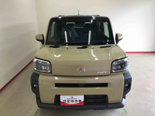 タフトＧ４ＷＤ　ＤＶＤチューナー　ＬＥＤヘッドライト／フォグランプ　オートエアコン／ライト／ハイビーム／電動ドアミラー　運転席・助手席シートヒーター　チルトステアリング　運転席シートリフター　純正アルミ（秋田県）の中古車