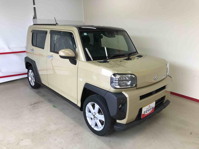 タフトＧ４ＷＤ　ＤＶＤチューナー　ＬＥＤヘッドライト／フォグランプ　オートエアコン／ライト／ハイビーム／電動ドアミラー　運転席・助手席シートヒーター　チルトステアリング　運転席シートリフター　純正アルミ（秋田県）の中古車