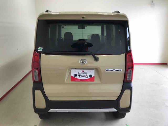 タントファンクロス４ＷＤ　ディスプレイオーディオ　ＬＥＤヘッドライト／フォグランプ　オートエアコン／ライト／ハイビーム／電動ドアミラー　両側電動スライドドア　運転席・助手席シートヒーター　運転席シートリフター（秋田県）の中古車