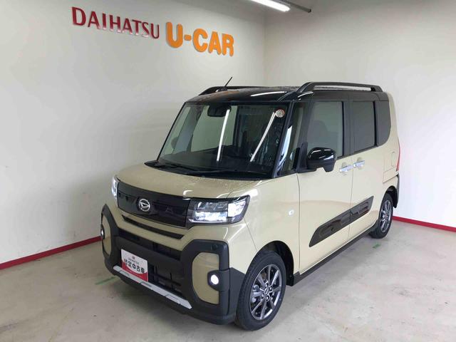 タントファンクロス４ＷＤ　ディスプレイオーディオ　ＬＥＤヘッドライト／フォグランプ　オートエアコン／ライト／ハイビーム／電動ドアミラー　両側電動スライドドア　運転席・助手席シートヒーター　運転席シートリフター（秋田県）の中古車