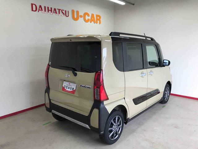 タントファンクロス４ＷＤ　ディスプレイオーディオ　ＬＥＤヘッドライト／フォグランプ　オートエアコン／ライト／ハイビーム／電動ドアミラー　両側電動スライドドア　運転席・助手席シートヒーター　運転席シートリフター（秋田県）の中古車