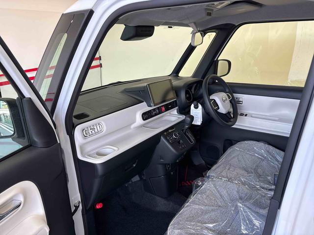 ムーヴキャンバスストライプスＧターボ　ｅｃｏＩＤＬＥ非装着車４ＷＤ　ディスプレーオーディオ　ＬＥＤヘッドライト／フォグランプ　オートエアコン／ライト／ハイビーム／電動ドアミラー　バックカメラ　ステアリングスイッチ　両側電動スライドドア　クルーズコントロール（秋田県）の中古車