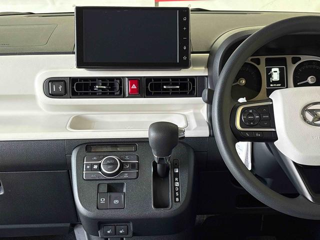 ムーヴキャンバスストライプスＧターボ　ｅｃｏＩＤＬＥ非装着車４ＷＤ　ディスプレーオーディオ　ＬＥＤヘッドライト／フォグランプ　オートエアコン／ライト／ハイビーム／電動ドアミラー　バックカメラ　ステアリングスイッチ　両側電動スライドドア　クルーズコントロール（秋田県）の中古車