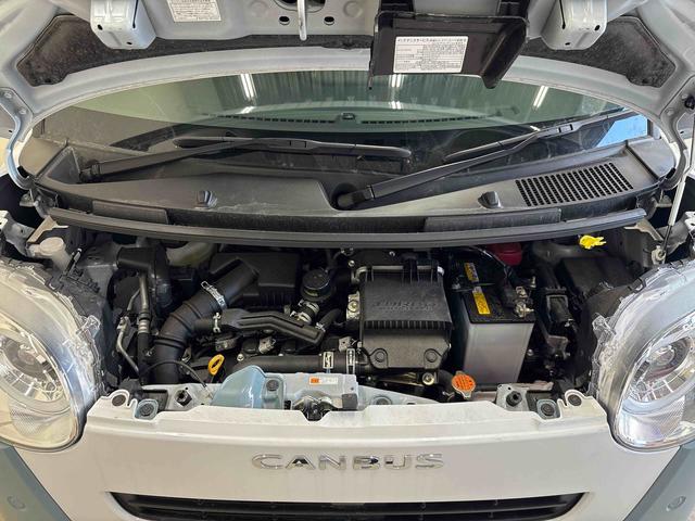 ムーヴキャンバスストライプスＧターボ　ｅｃｏＩＤＬＥ非装着車４ＷＤ　ディスプレーオーディオ　ＬＥＤヘッドライト／フォグランプ　オートエアコン／ライト／ハイビーム／電動ドアミラー　バックカメラ　ステアリングスイッチ　両側電動スライドドア　クルーズコントロール（秋田県）の中古車