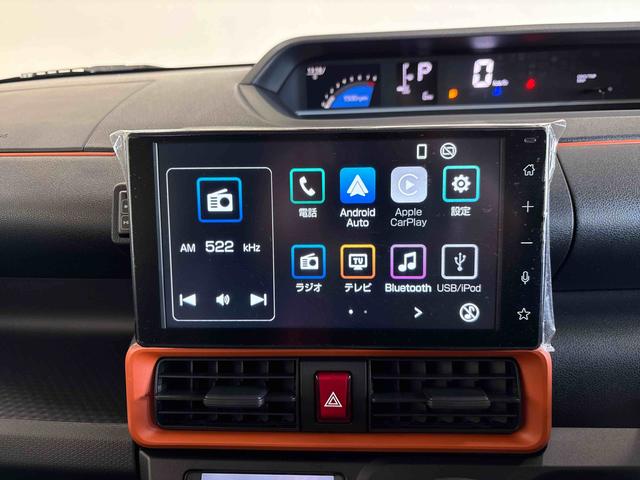 タントファンクロス　ｅｃｏＩＤＬＥ非装着車４ＷＤ　ディスプレイオーディオ　バックカメラ　ステアリングスイッチ　ＬＥＤヘッドライト／フォグランプ　オートエアコン／ライト／ハイビーム／電動ドアミラー　コーナーセンサー　両側電動スライドドア（秋田県）の中古車