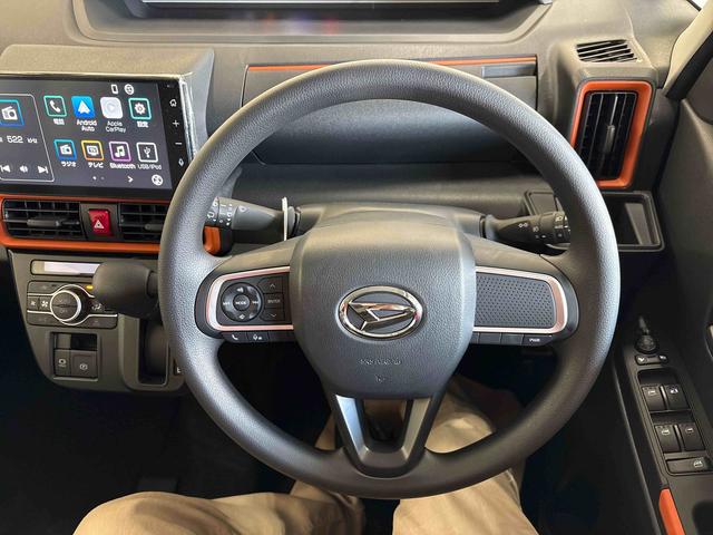 タントファンクロス　ｅｃｏＩＤＬＥ非装着車４ＷＤ　ディスプレイオーディオ　バックカメラ　ステアリングスイッチ　ＬＥＤヘッドライト／フォグランプ　オートエアコン／ライト／ハイビーム／電動ドアミラー　コーナーセンサー　両側電動スライドドア（秋田県）の中古車