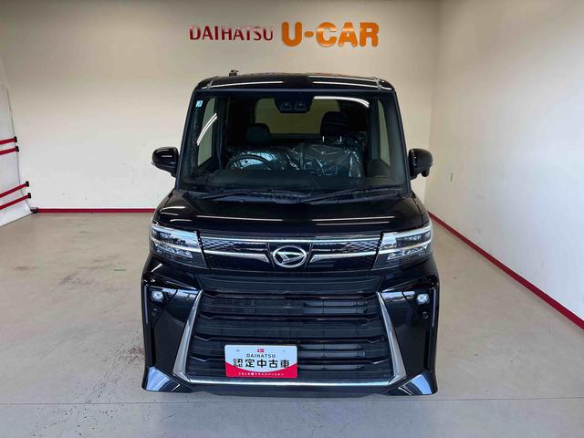 タントカスタムＸ　ｅｃｏＩＤＬＥ非装着車４ＷＤ　オーディオレス　バックカメラ　ステアリングスイッチ　ＬＥＤヘッドライト／フォグランプ　オートエアコン／ライト／ハイビーム／電動ドアミラー　両側電動スライドドア　コーナーセンサー（秋田県）の中古車