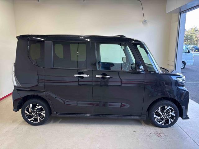 タントカスタムＸ　ｅｃｏＩＤＬＥ非装着車４ＷＤ　オーディオレス　バックカメラ　ステアリングスイッチ　ＬＥＤヘッドライト／フォグランプ　オートエアコン／ライト／ハイビーム／電動ドアミラー　両側電動スライドドア　コーナーセンサー（秋田県）の中古車