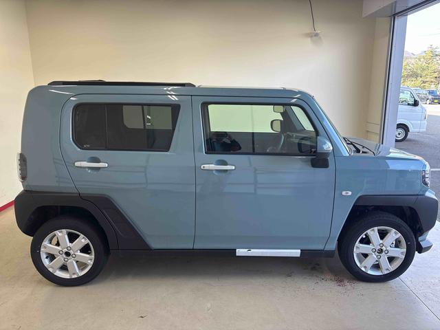 タフトＧ　ｅｃｏＩＤＬＥ非装着車４ＷＤ　オーディオレス　ＬＥＤヘッドライト／フォグランプ　オーディオレス　バックカメラ　ステアリングスイッチ　クルーズコントロール　電動パーキングブレーキ　コーナーセンサー　運転席助手席シートヒーター（秋田県）の中古車